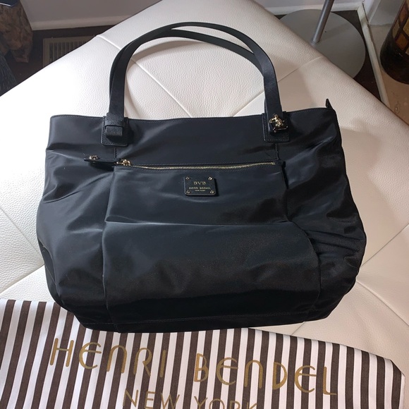 Henri Bendel Black Tote Bag - Picture 2 of 6